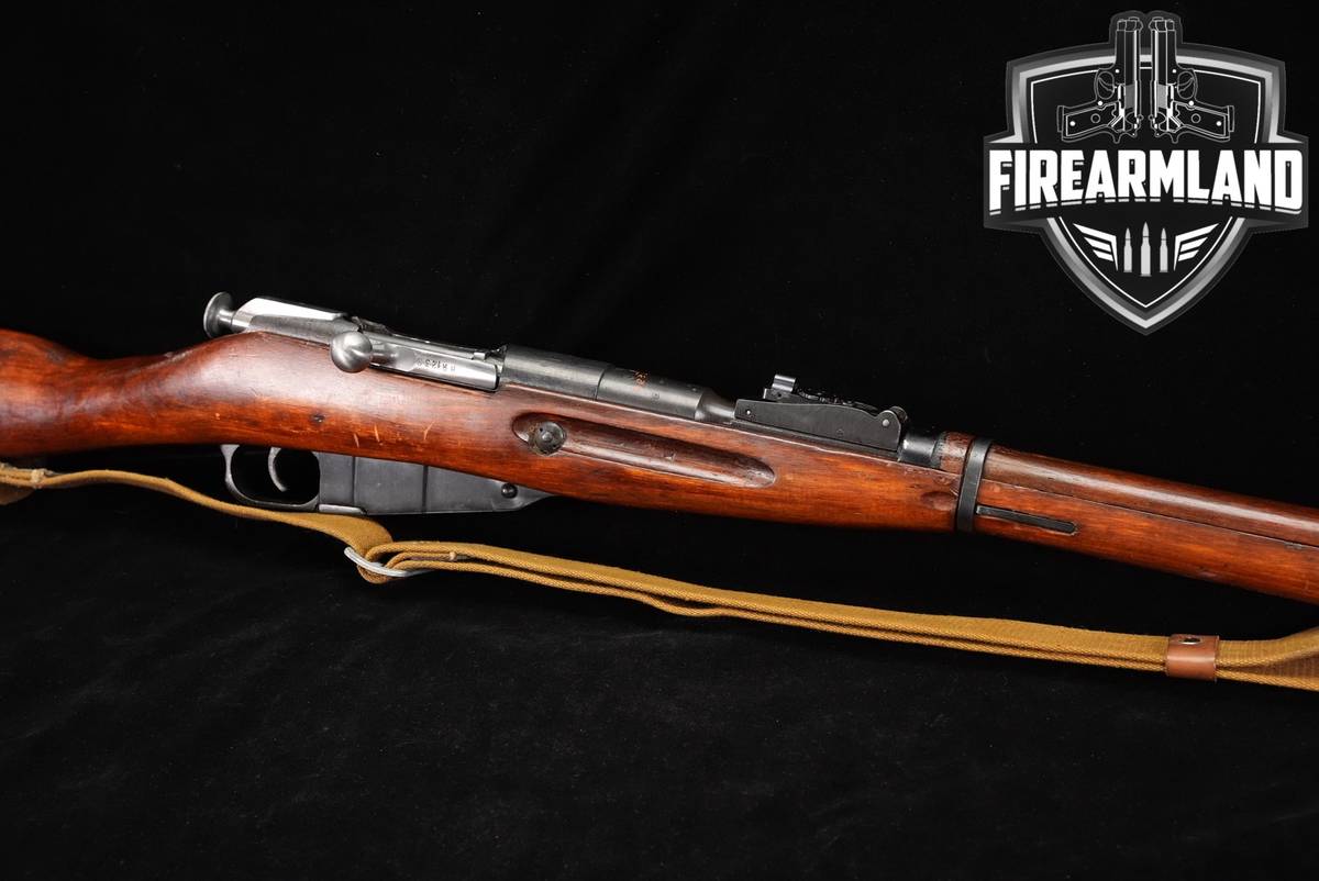 WWII Izhevsk 1943 Izhmash Mosin-Nagant Model 1891/30 7.62x54R 29" Hardwood