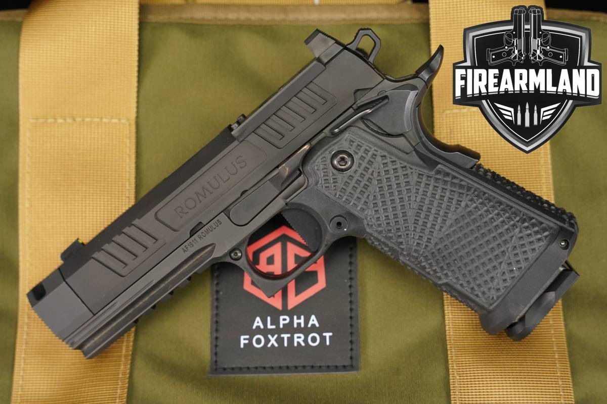Alpha Foxtrot AF1911 Romulus 9mm AF 1911 2011 COMP +2 MAGS & ORIG CASE
