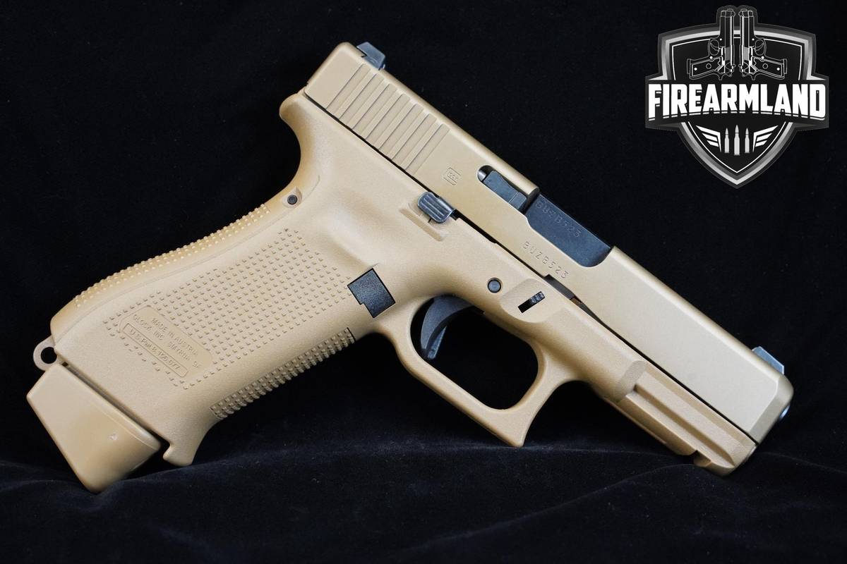 Glock 19X Crossover 9mm 4" FDE Glock G19-X G19X +2 MAGS & ORIG CASE