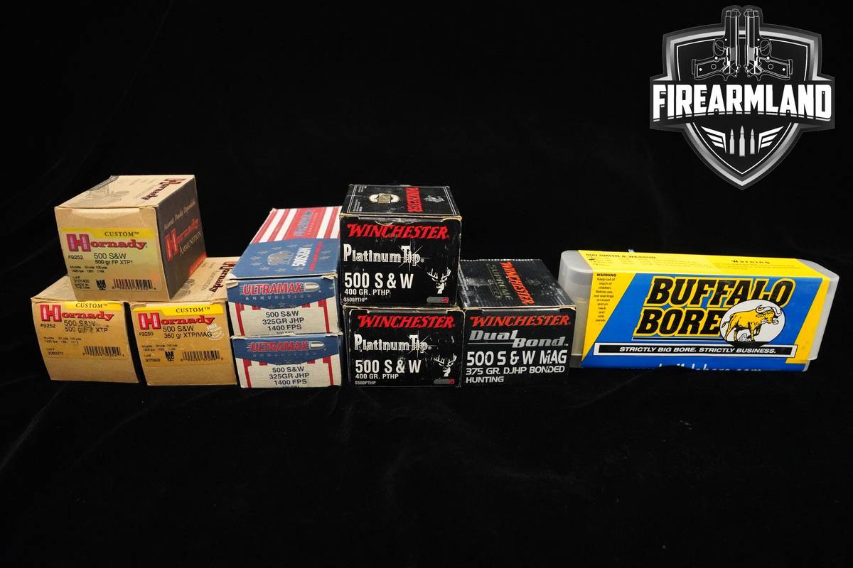 500 S&W Ammo 500-S&W Magnum ROUNDS