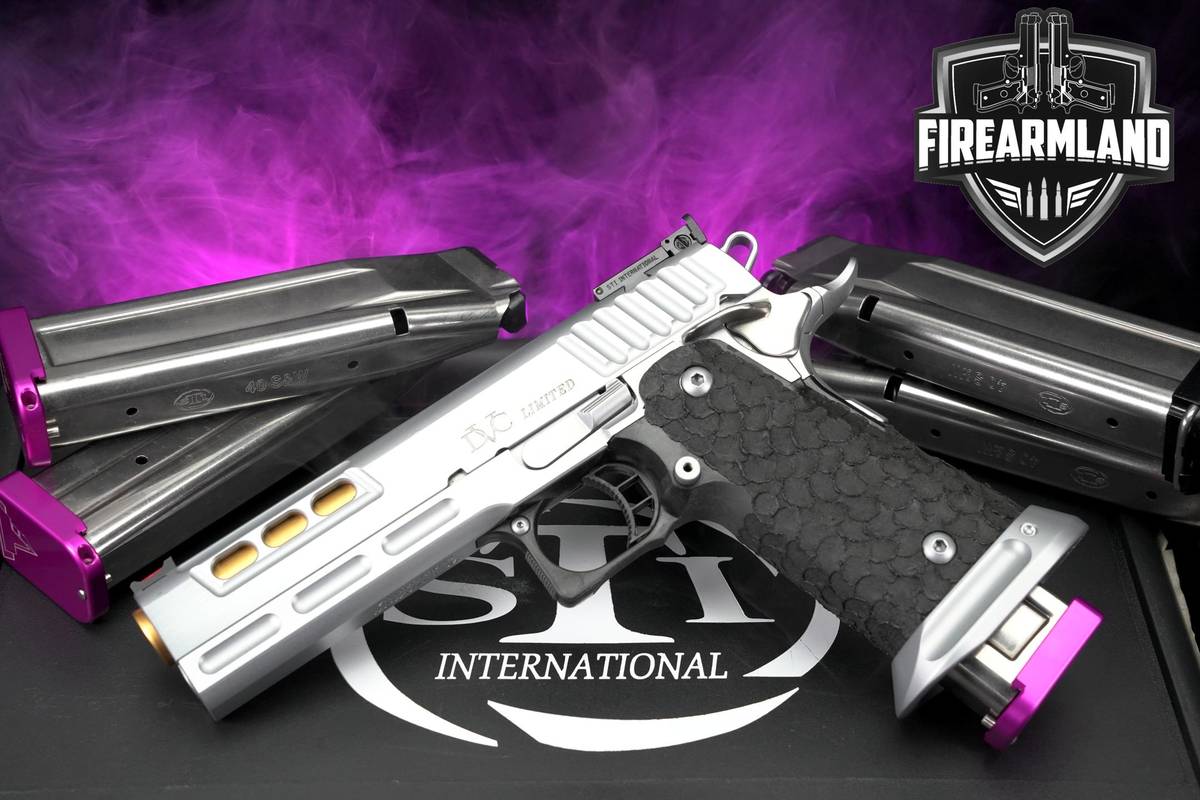 RACE GUN Staccato STI 2011 DVC Limited 40 S&W 1911 Silver +5 MAGS & OG CASE