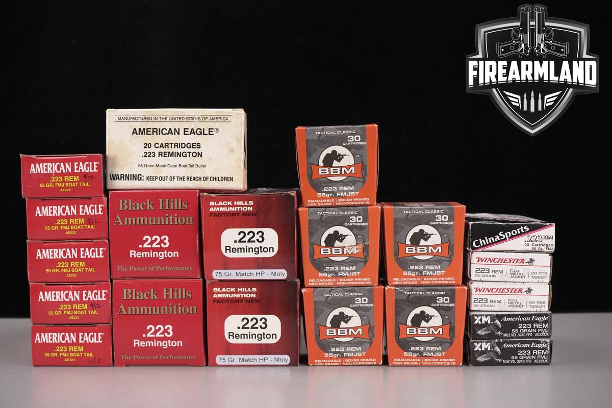 520 RDS! 223 Remington Rem Ammo