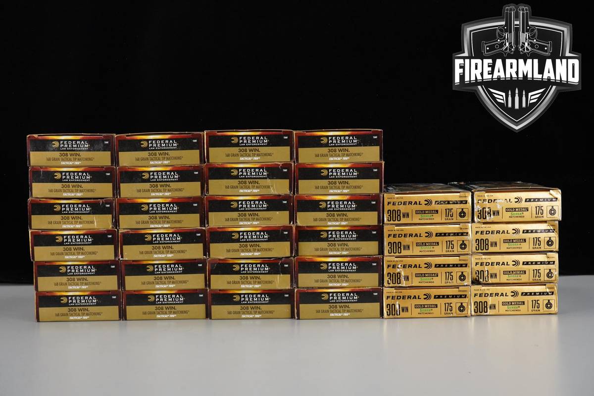 640 RDS! 308 Winchester Win Ammo