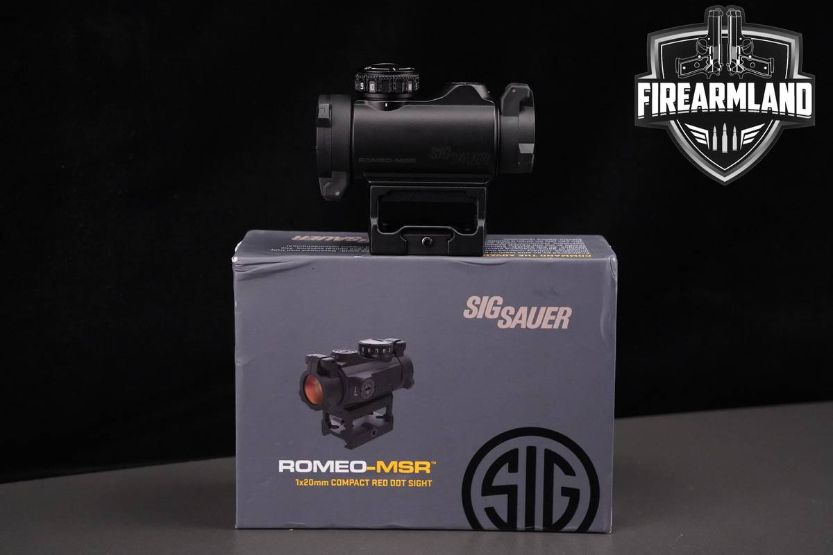 Sig Sauer Romeo-MSR 1x20mm Compact 2 MOA Red Dot +ORIG BOX