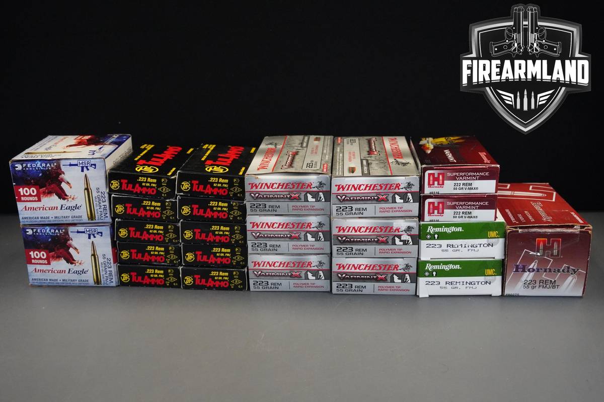 650 ROUNDS! 223 Rem Ammo 223 Remington Ammunition