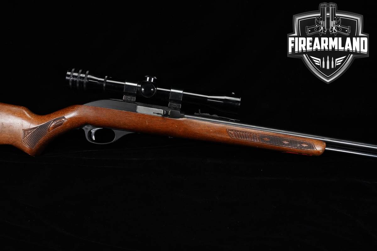 Marlin Model 60 Glenfield 22LR 22" Blued & Hardwood M60 Target +OPTIC