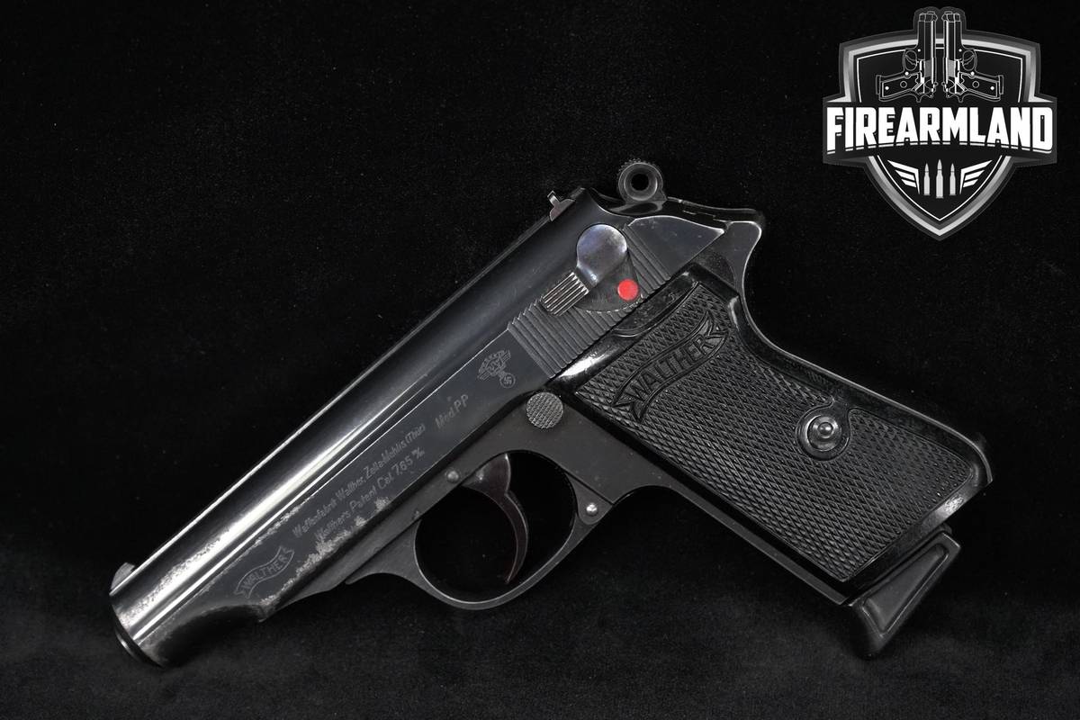 PRE-WAR 1939 Walther Model PP NSKK Marked 32 ACP 3.9" Blued DA/SA Pistol