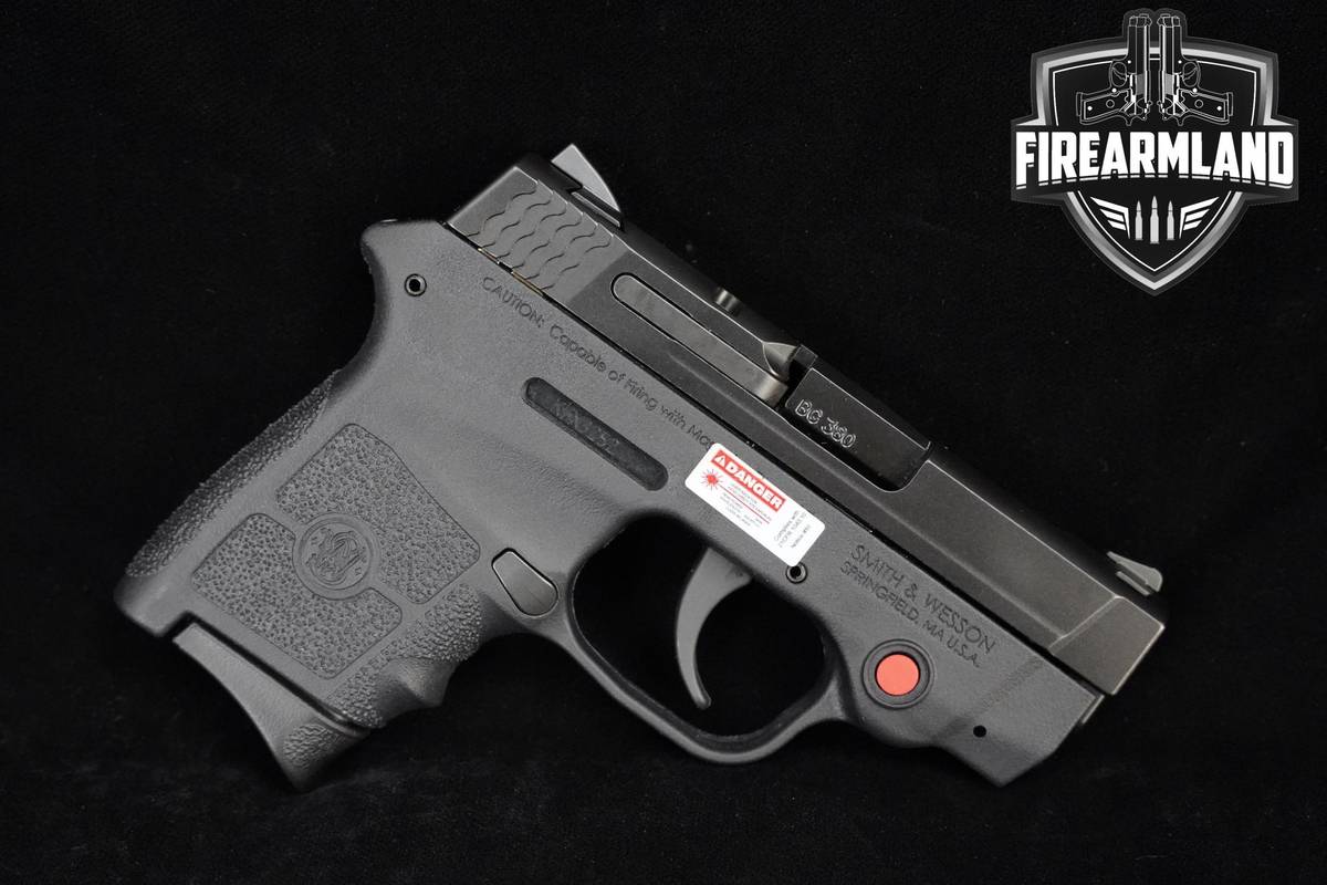 LIKE-NEW Smith & Wesson M&P Bodyguard 380 ACP S&W CT-Laser BG-380 +2 MAGS
