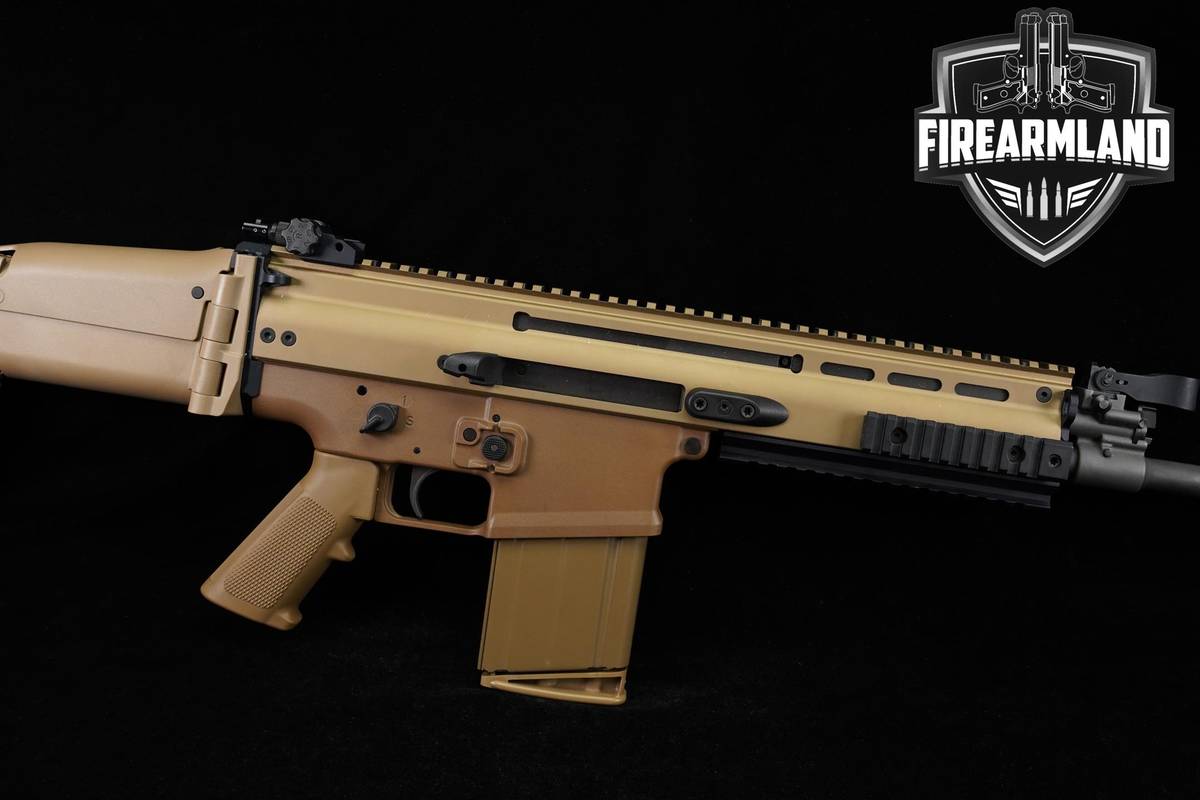 DISCONTINUED FN SCAR 17S RCH 7.62 NATO 16.25" Two-Tone FDE 17 S Sport Rifle