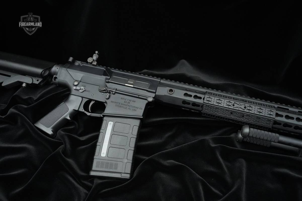 Knight's Armament SR-25 Stoner 7.62x51 Rifle Special Forces Operator Sniper