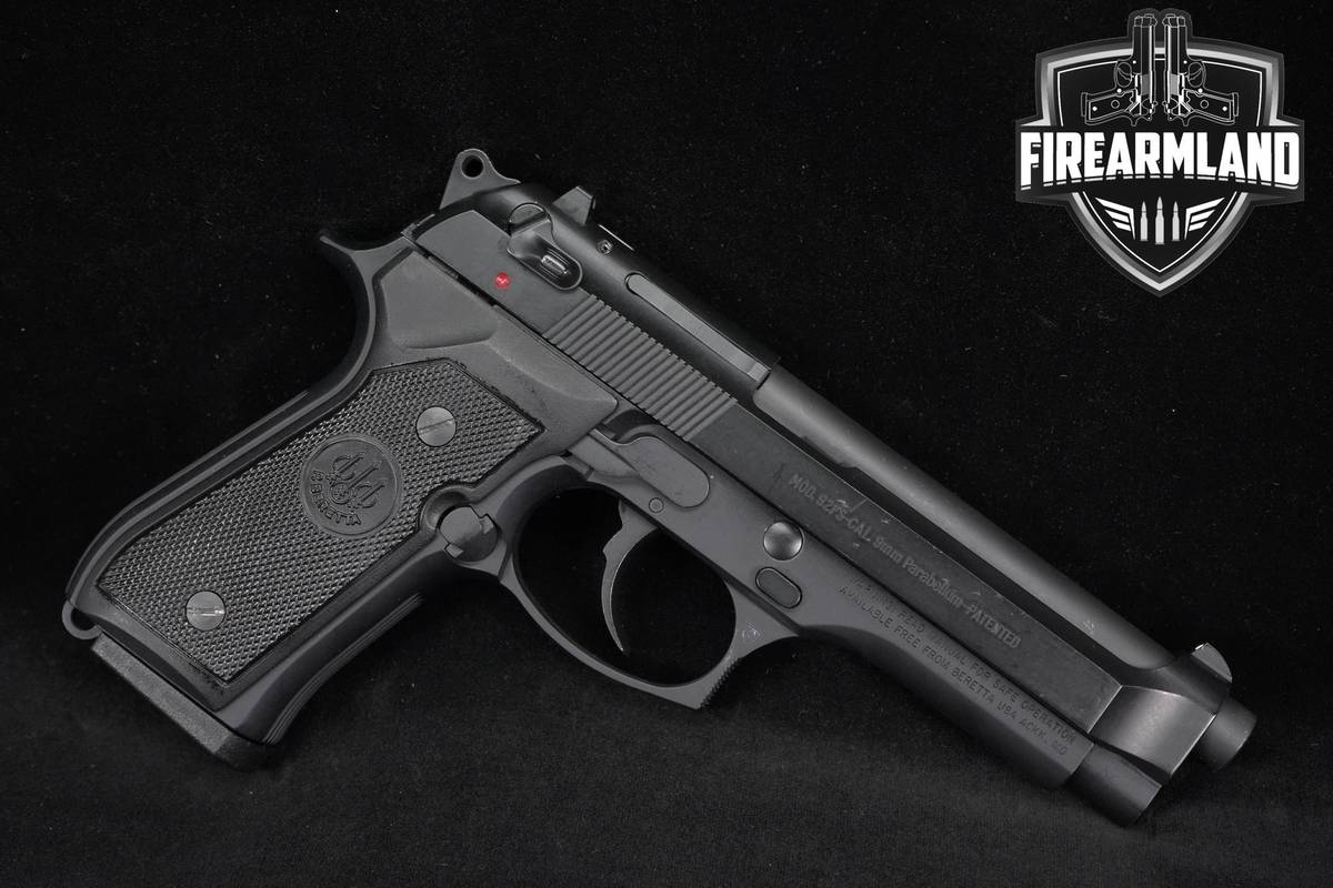 Beretta Model 92FS 9mm 4.9" 92-FS M9-Type +2 MAGS & ORIG CASE