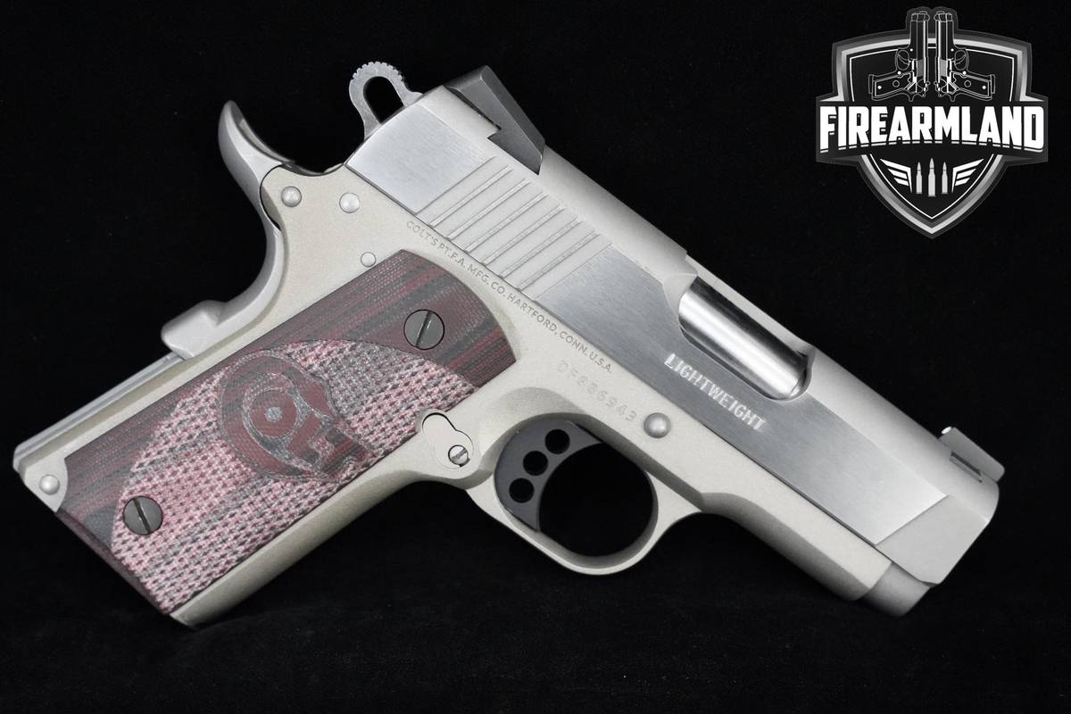 Colt Defender Lightweight 45-ACP 1911 3" Stainless Colt-Defender 1911 2MAGS