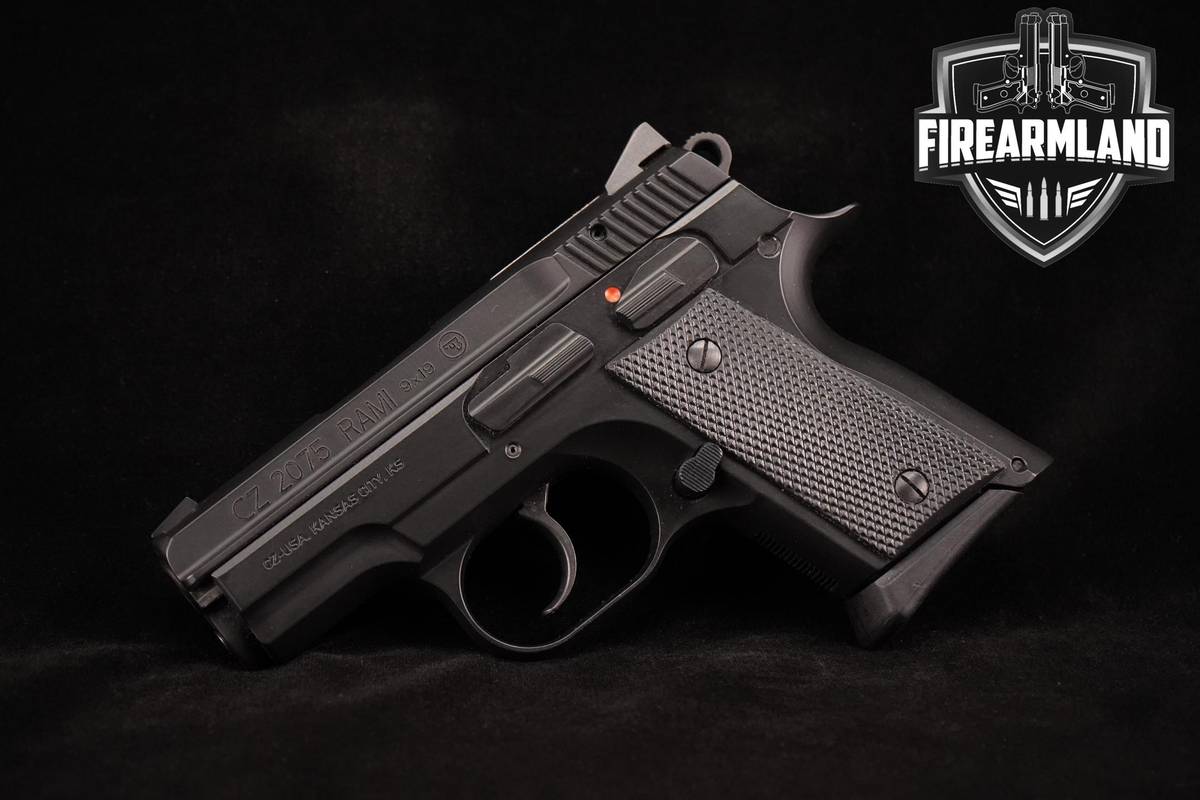 CZ 2075 RAMI 9mm 3.05" Black Polycoat +2 MAGS & ORIG CASE