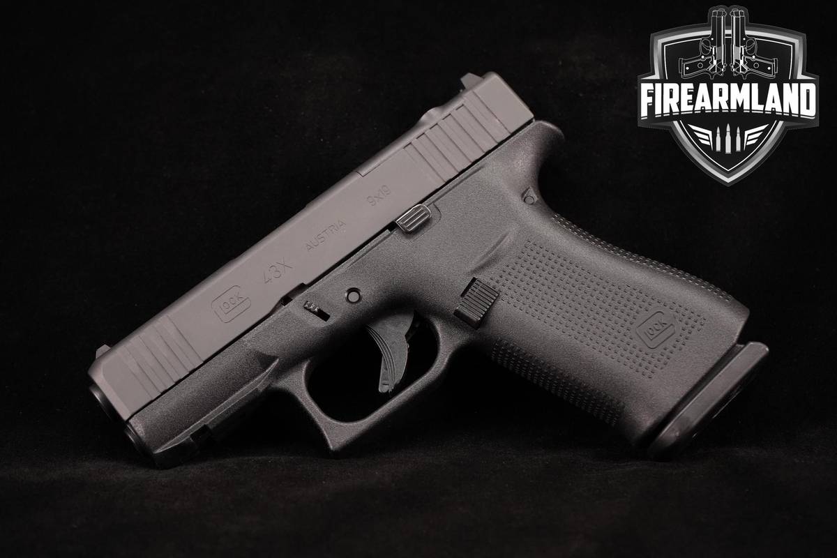 Glock 43X MOS Slimline 9mm 3.41" G43X G43 X +ORIG CASE
