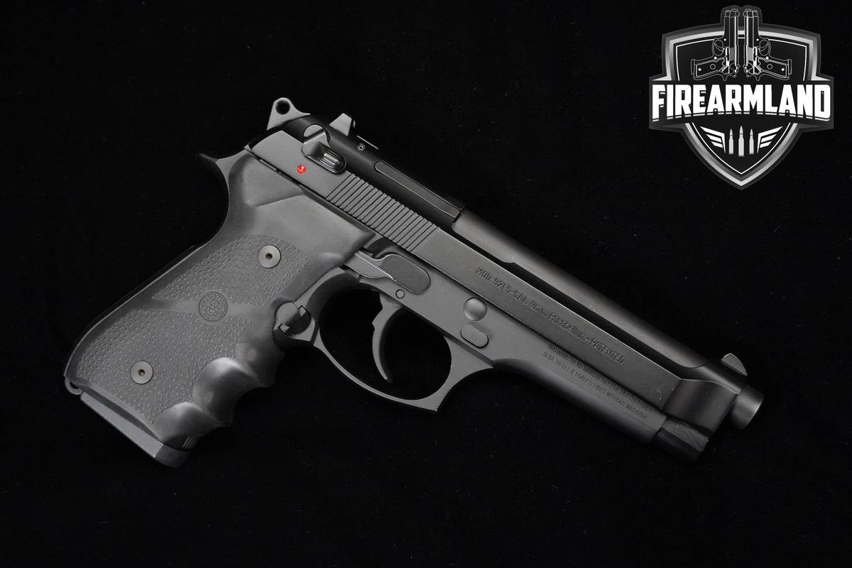 Beretta 92FS 9mm 4.9" Black Bruniton Beretta-92FS 92 M9 2 MAGS & ORIG CASE