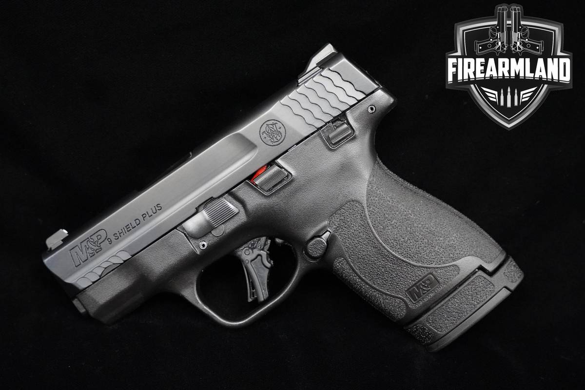 Smith & Wesson (S&W) M&P9 Shield Plus Thumb Safety 9mm 3.1" S&W +2 MAGS