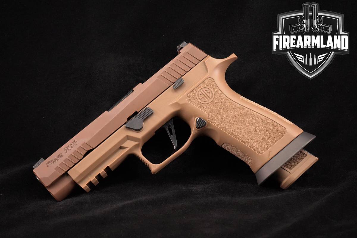Sig Sauer P320 XFULL X-Series Optics-Ready 9mm 4.7" Coyote P-320