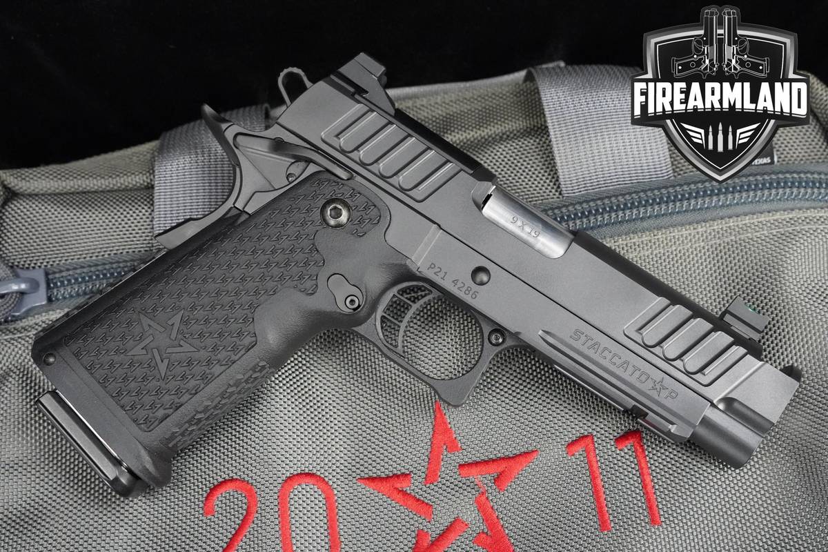 Staccato (STI) Model P 2011 COMPENSATED 9mm 4.4" 1911 Staccato P 1911-2011