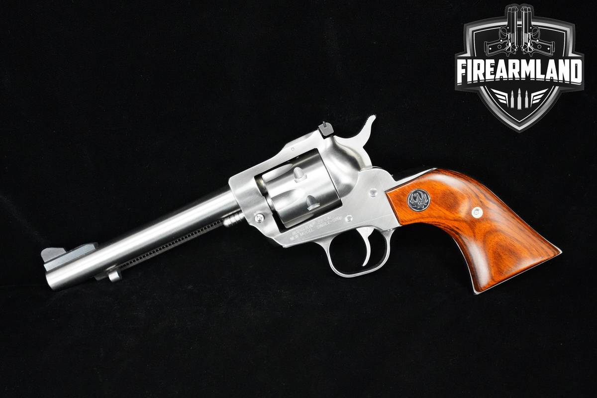 Sturm Ruger New Model Single Six 22LR Stainless Steel Ruger +ORIG BOX