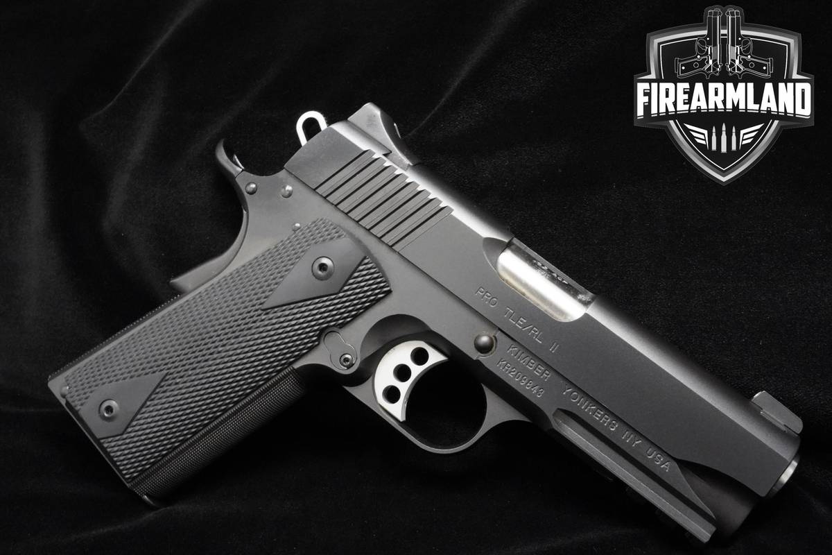 Kimber PRO TLE/RE II Tactical Law Enforcement 45 ACP 1911 4" ORIG CASE