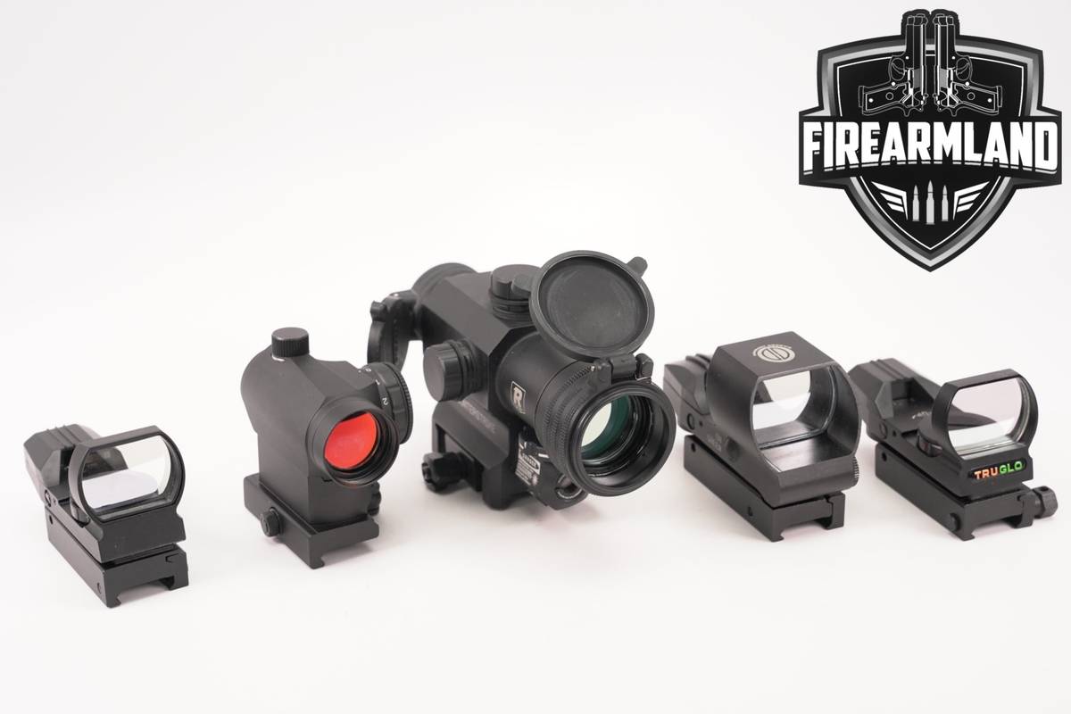 FIVE RED DOT SIGHT LOT 5 Pack Redfield Truglo RDS