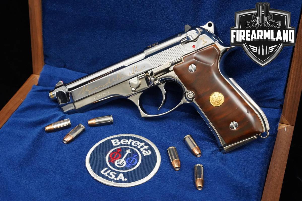 1 OF 470 1996 Beretta Model 92FS 470th Anniversary 9mm 92FS 92 M9 +ORIG BOX