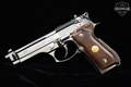1996 Beretta Model 92FS 470th Anniversary 9mm Luger (9x19 Para) Polished Stainless in Excellent Condition Image 3
