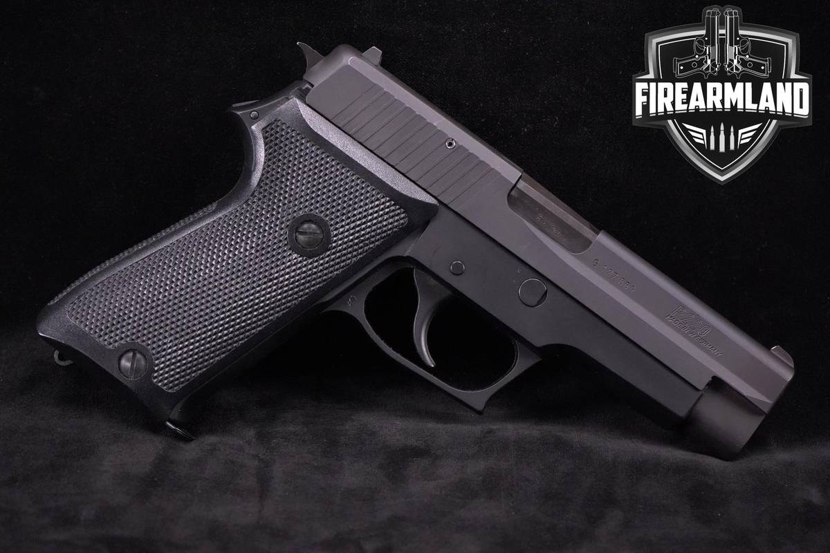 Sig Sauer P220 9mm Nitron Sig-Sauer P220 P-220 SIG P220 +2 MAGS & ORIG CASE