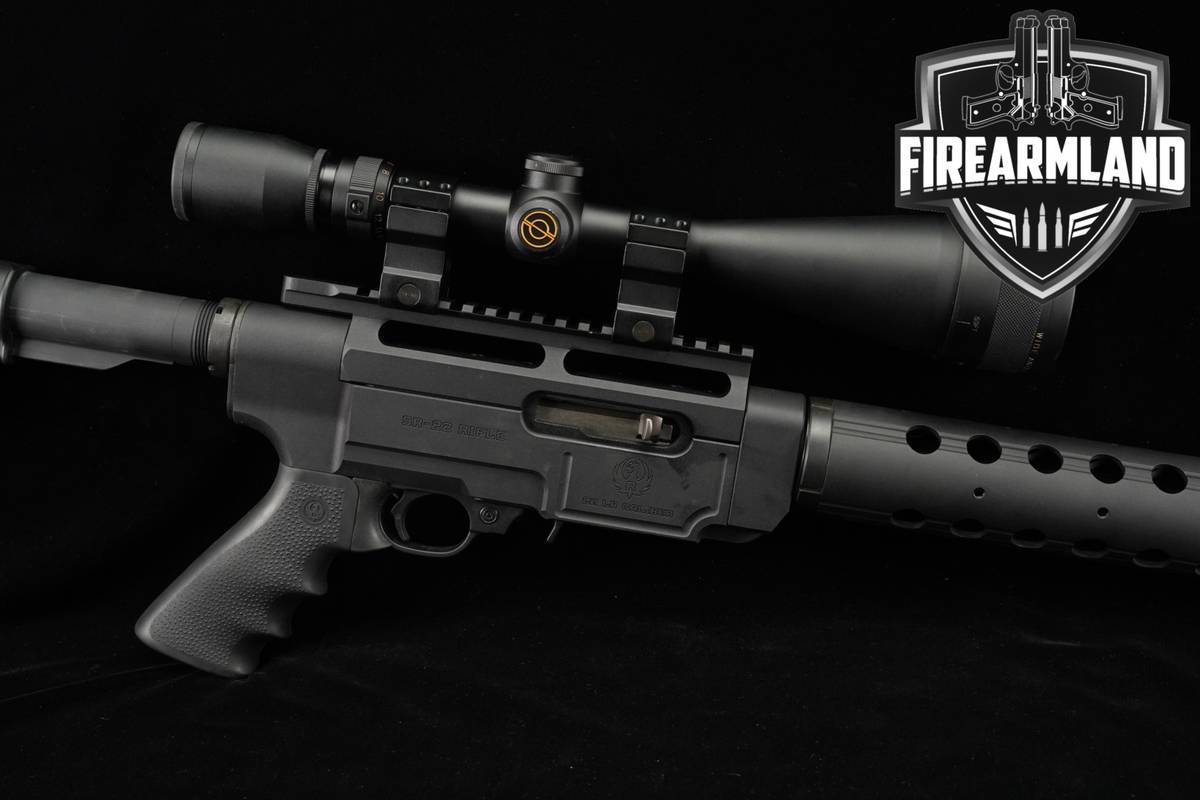 Ruger SR-22 Rifle SR22R 22LR 16" SR22 22R +WHITETAIL SCOPE