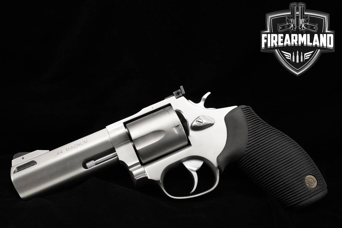 Taurus Tracker 44C 44 Magnum 4" Matte Stainless Taurus-Tracker-44 +ORIG BOX