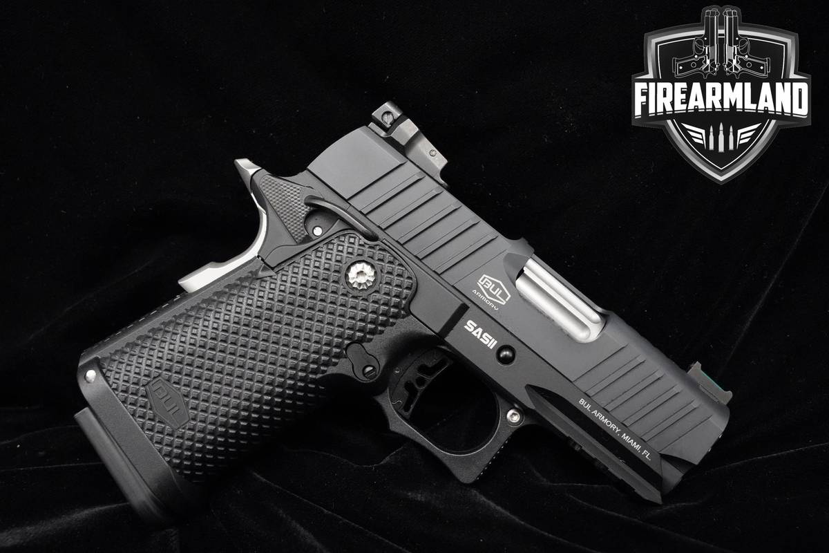 BUL Armory SASII Ultralight 3.25" 9mm 1911 SASII SAS-II 2011 ORIG CASE