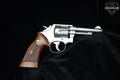 1956 Smith & Wesson (S&W) Military & Police Pre-Model 10 .38 Spl. Nickel Plated in Fair Condition Image 2