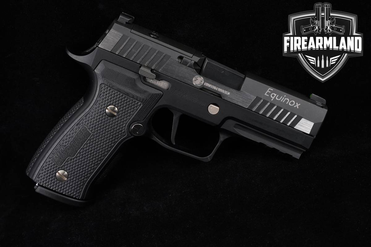 LIMITED EDITION Sig Sauer Custom Works P320 AXG Equinox Carry 9mm P-320