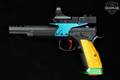 CZ CZ 75 TS Czechmate Parrot 9mm Luger Black in Excellent Condition Image 4