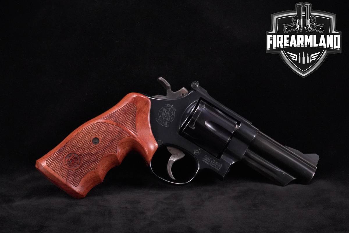 VINTAGE 1985 Smith & Wesson Model 25-5 45-Colt 3.75" Blued S&W M25-5 OG-BOX