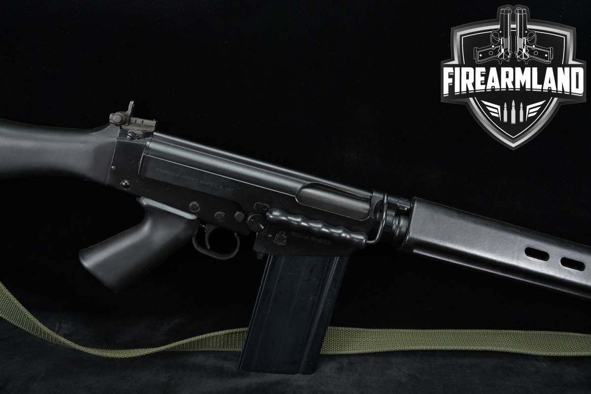 1980's Springfield Armory SAR-48 Match 762 NATO 20 FN FAL +8 MAGS & BAYONET