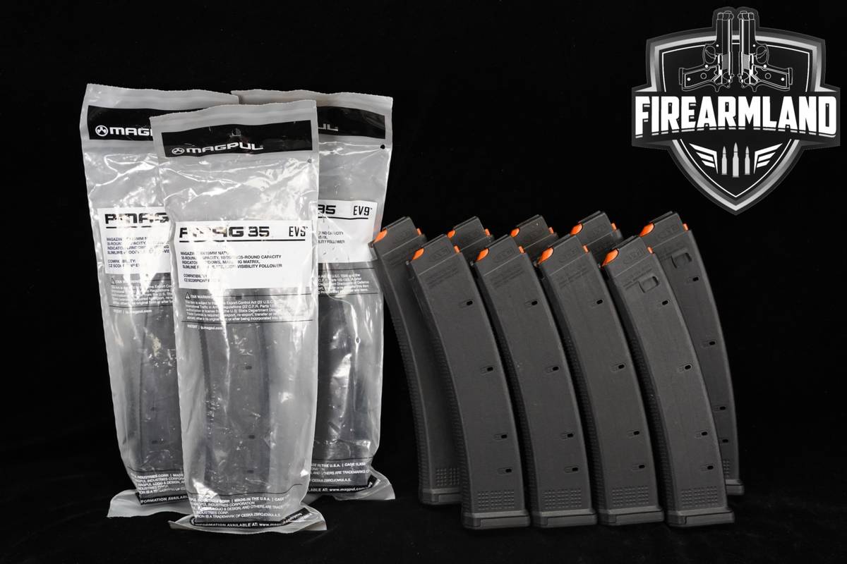 Magpul TWELVE (12) PMAG EV9 CZ Scorpion 35 Round Magazines 9mm Mags