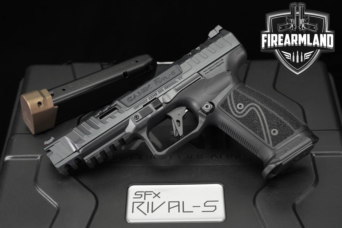 Canik SFx Rival-S Dark Side 9mm 5" RivalS Pistol +2 MAGS & ORIG CASE
