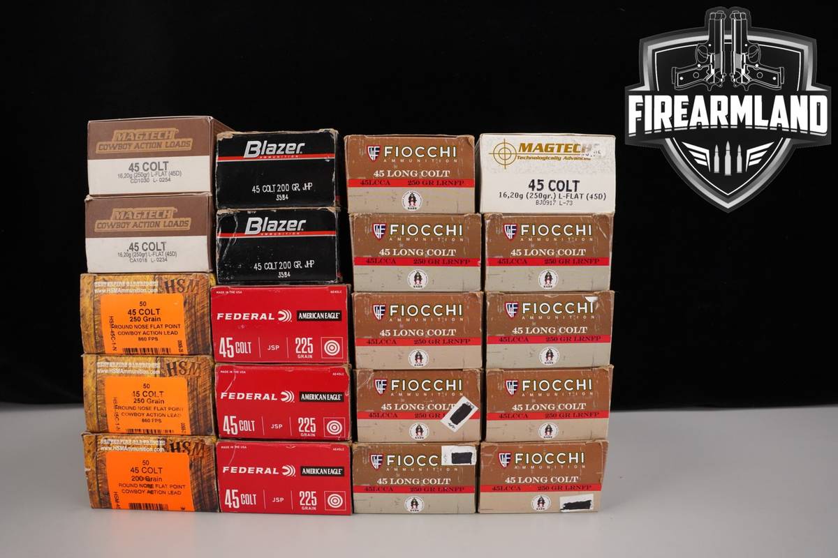 1000 RDS! 45 Colt Ammo 45Colt