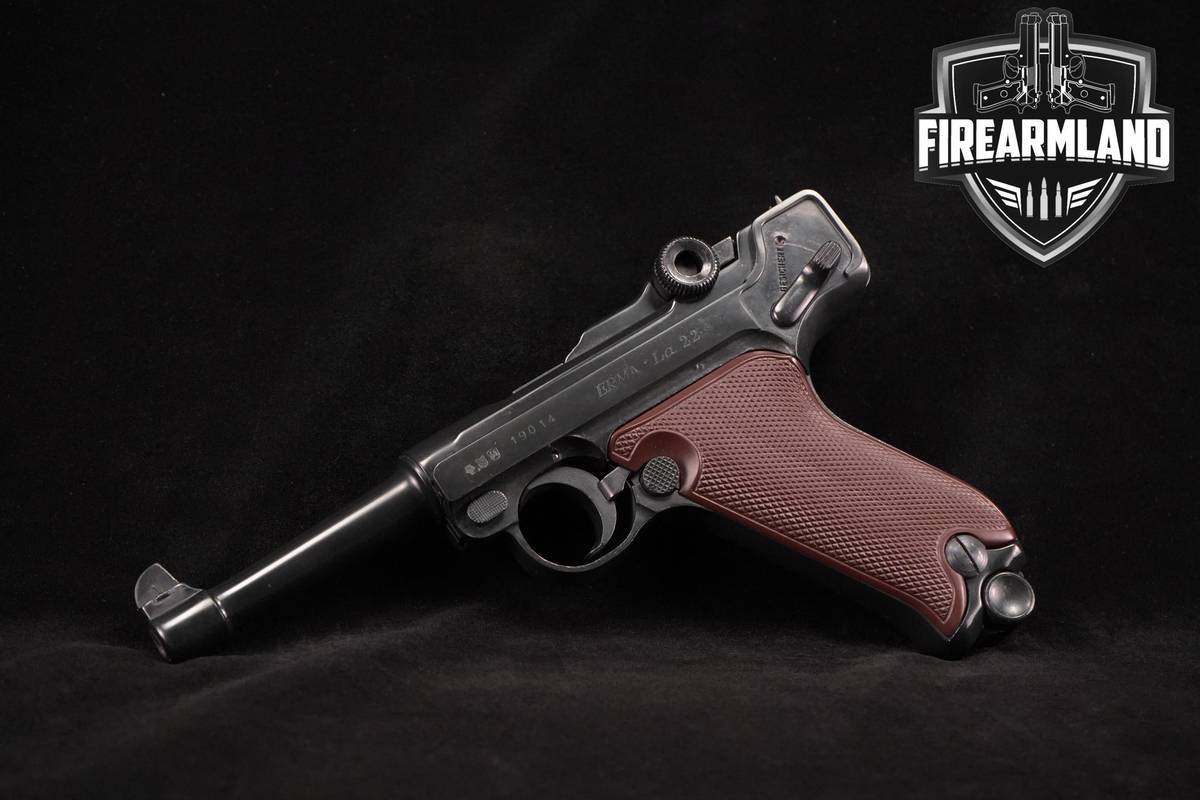 1964-1967 Erma Werke LA22 LA-22 4.5" 22 LR West German Blued +2 MAGS
