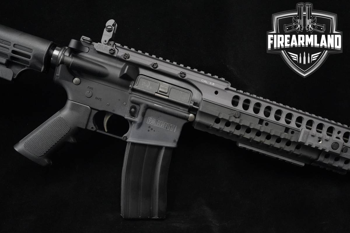 RARE Barrett M468 6.8 SPC AR-15 AR15 AR-M468 16" Barrett M4-68 +ORIG CASE