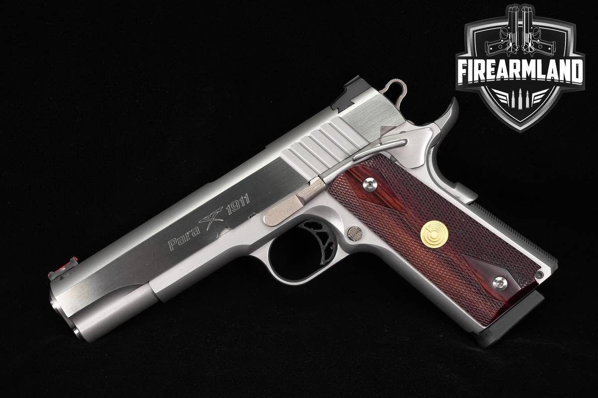 Para USA 1911 SSP GUN RIGHTS Edition 45-ACP 5" Stainless +2 MAGS & OG CASE
