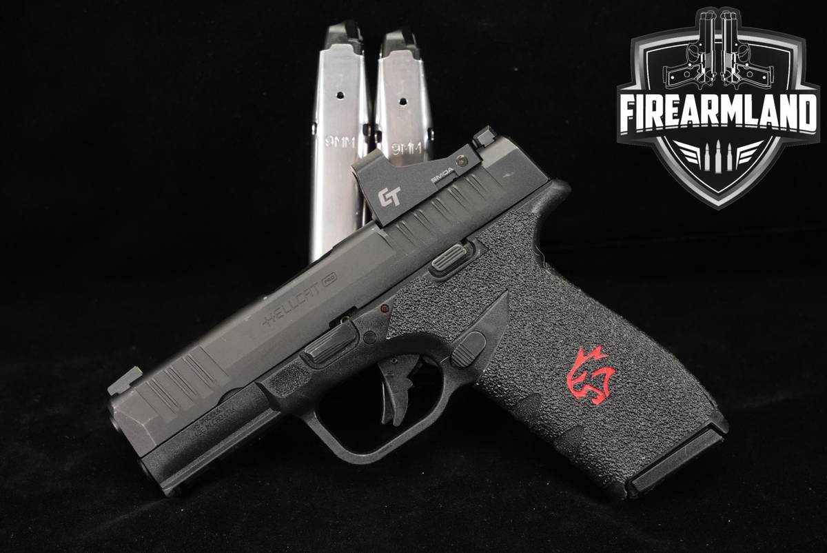 Springfield Armory Hellcat Pro OSP 9mm 3.7" +3 MAGS, CRIMSON TRACE OPTICS