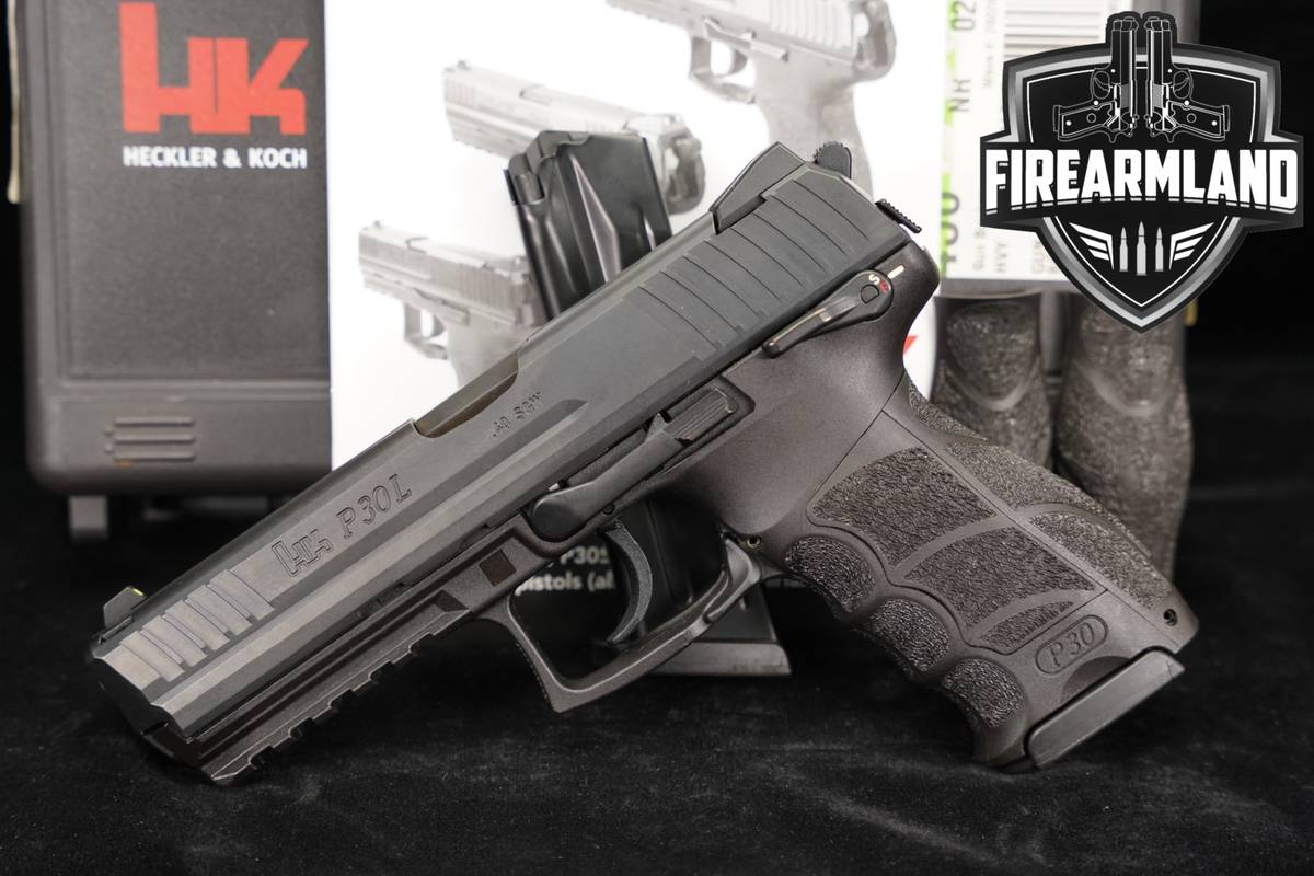 Heckler & Koch P30LS V3 40 S&W H&K P 30 LS P30 +2 MAGS & ORIG CASE