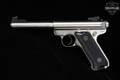 1985 Sturm Ruger Mark II Target .22 LR Satin Stainless in Good Condition Image 3
