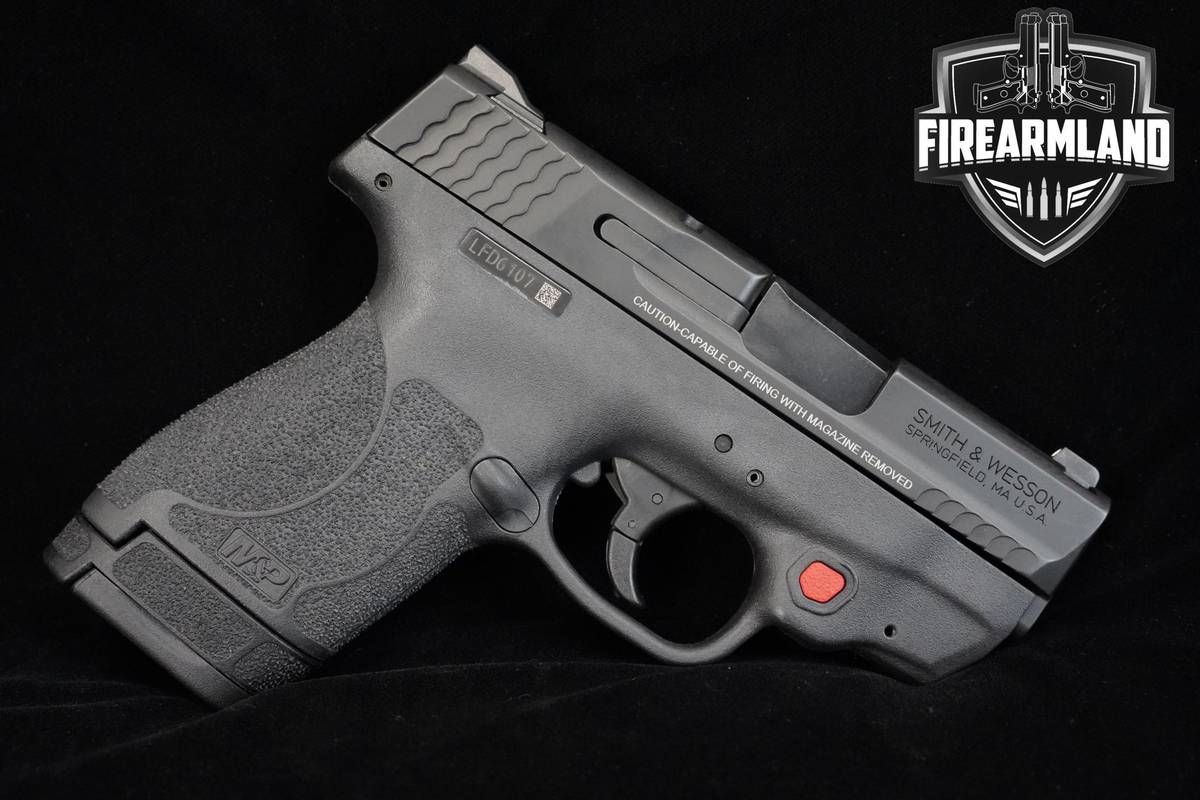 Smith & Wesson (S&W) M&P-9 Shield TS M2.0 Crimson Trace 9mm 3.1" S&W 2 MAGS