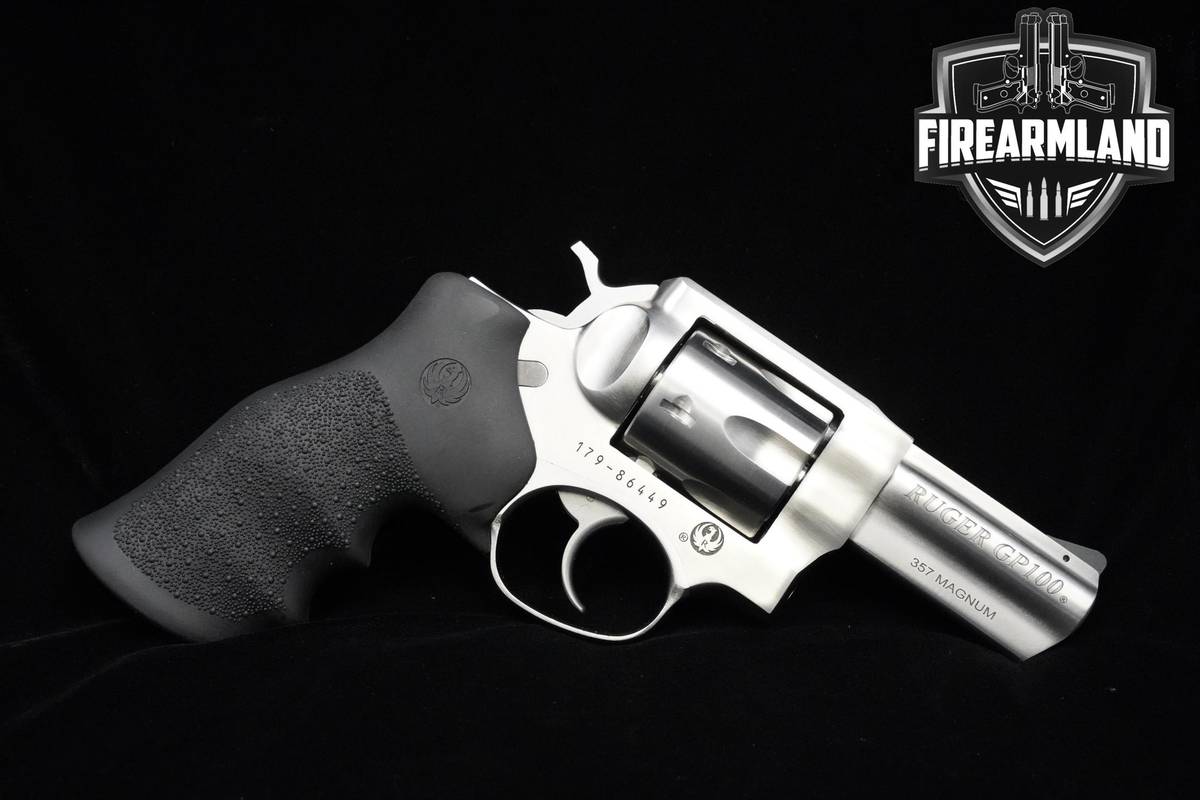 Ruger GP100 3" 357 Magnum Stainless Steel Ruger GP-100 +ORIG CASE