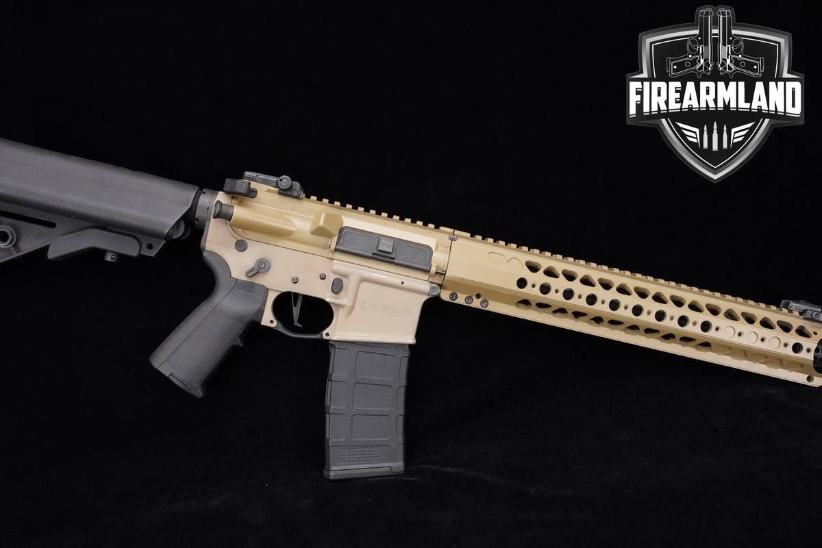 War Sport Industries LVOA-C 223 Wylde AR-15 AR15 AR 12" Coyote Tan LVOA-C