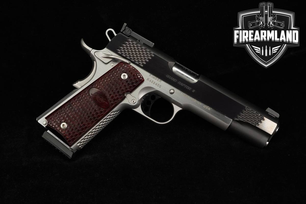 CUSTOM SHOP Kimber Grand Raptor II 45 ACP 1911 5" +2 MAGS & ORIG CASE