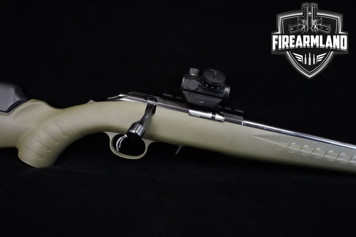 Sturm Ruger American Rimfire 22LR 18" TandemKross Blued Ruger +OPTIC